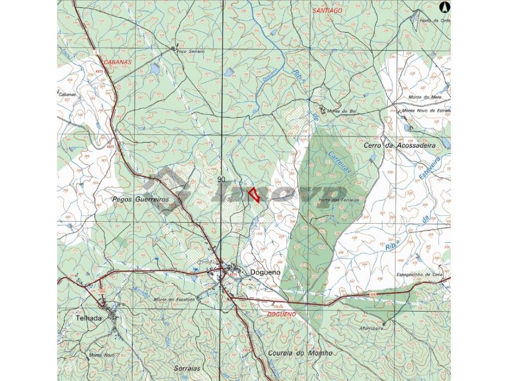 Terreno rústico de 0,65Ha localizado a cerca de 250mt da localidade... - Grande imagem: 4/10