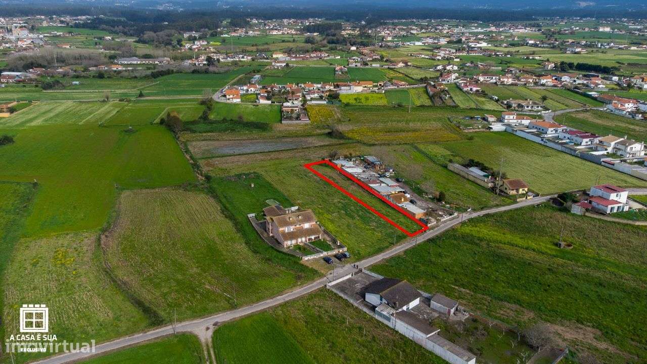 Terreno para construção com 1.700 m2 em Válega, Ovar - Exclusivo - Grande imagem: 3/11