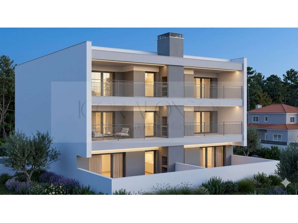 Apartamento Moderno T2 com varanda e churrasqueira-5