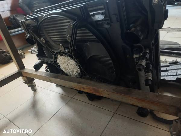 Trager Calandru Fata Complet Armatura Radiator GMV Grila Bmw Seria 7 F01 F02 F03 F04 Trager Complet Bmw F01 F02 Dezmembrez Bmw F01 Seria 7 - 8