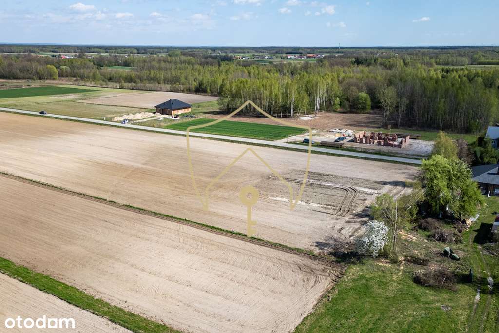 Duża działka w spokojnej okolicy (WZ + media) - Pełny obrazek: 4/12