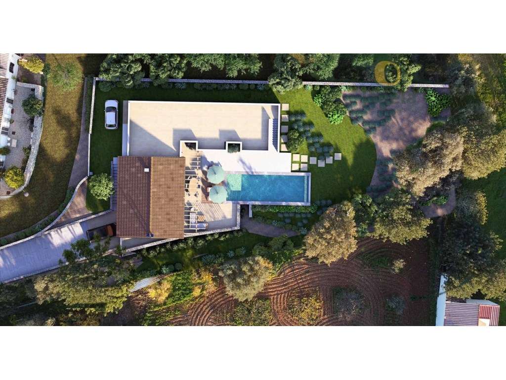 Casa Moderna, com Piscina, Garagem, Jardim e Vista Mar, num lote co... - Grande imagem: 2/43