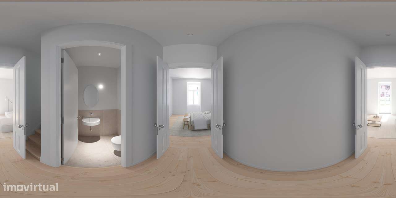 T3 Duplex,  varanda e garagem , edifício Andaluz 11-13