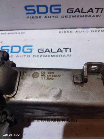 Racitor Gaze EGR VW Golf 6 1.6TDI 90CP 2008 - 2013 COD : 03L131512AP / 03L 131 512 AP - 2