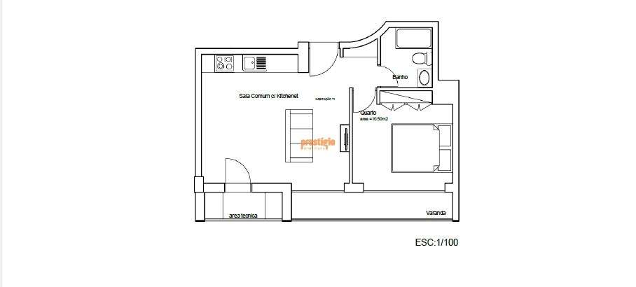 Apartamento T1 Venda em Este (São Pedro e São Mamede),Braga-20