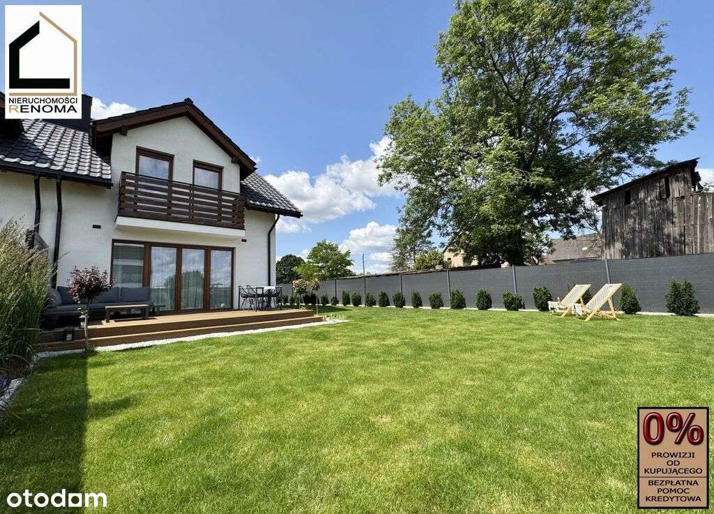 Nowoczesny bliźniak z garażem i pięknym ogrodem!-3