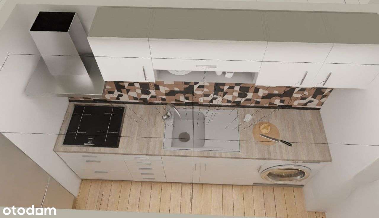 Przytulne dwupokojowe mieszkanie do remontu-9