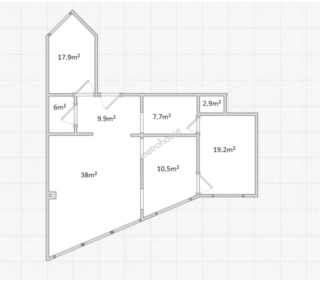 Rezydencja pod Orłem  3 pokoje 15 piętro z widokiem na panoramę miasta-18
