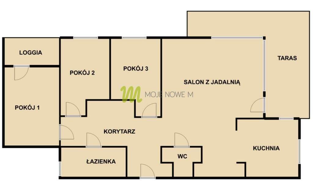 Polanka, 3 sypialnie, 2 garaże, zabudowy, 2 tarasy-19