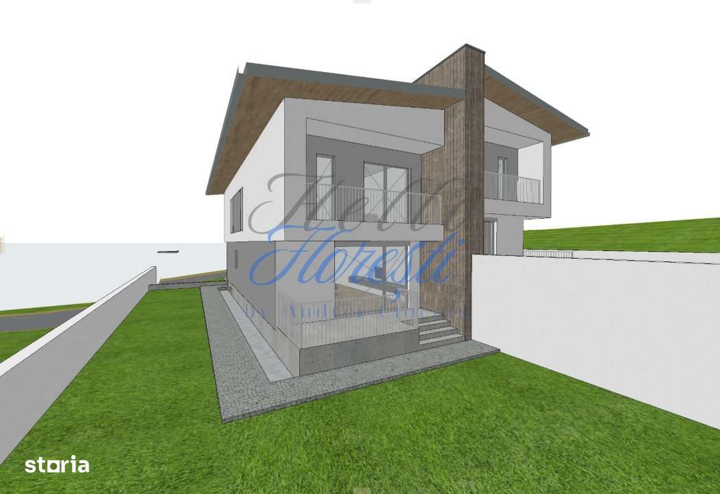 Casa alipita 4 camere - 170 mp utili - zona Tauti, Floresti! - Imagine principală: 5/8