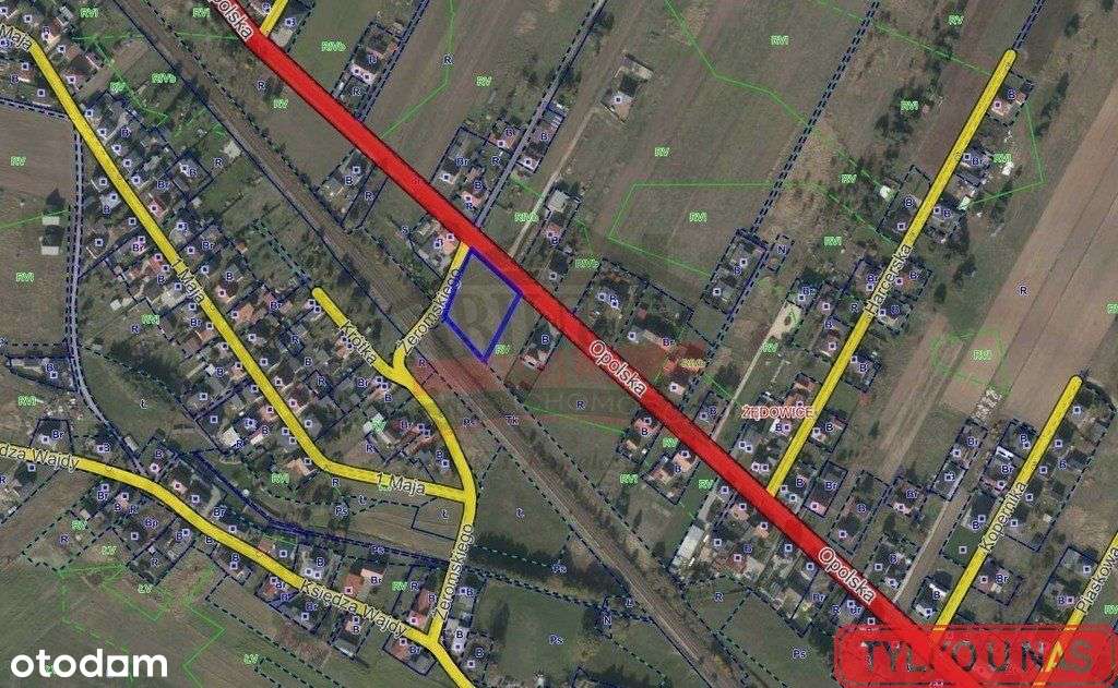 Żędowice narożna działka 26,17 a, pod dom i usługi-7
