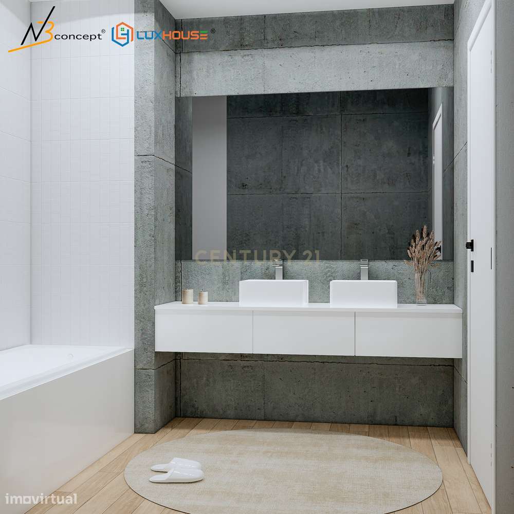 Moradia T4 em banda  com Piscina, Fernão Ferro-30