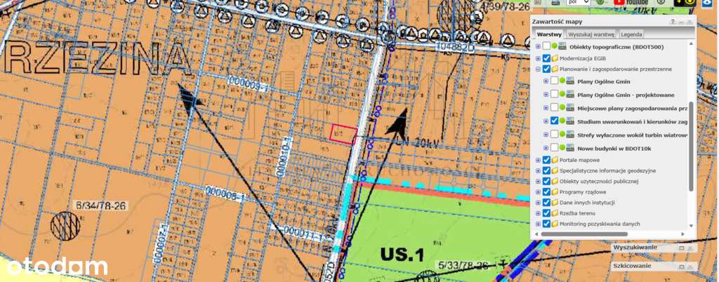Działka 2800 m² – WZ pod Domy lub Bliźniaki-2