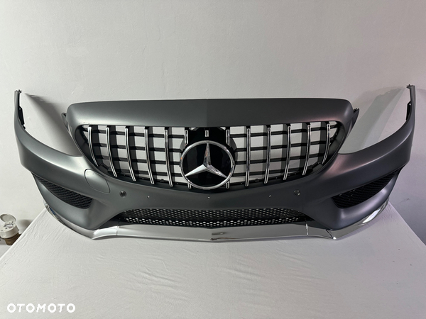 Mercedes C-klasa W205 2014- Przed Lift Zderzak przedni - WERSJA AMG Line - 4
