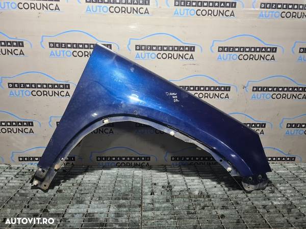 Aripa Dreapta Fata Volkswagen Tiguan 5N 2007 - 2011 4 Usi ALBASTRU (789) - 1