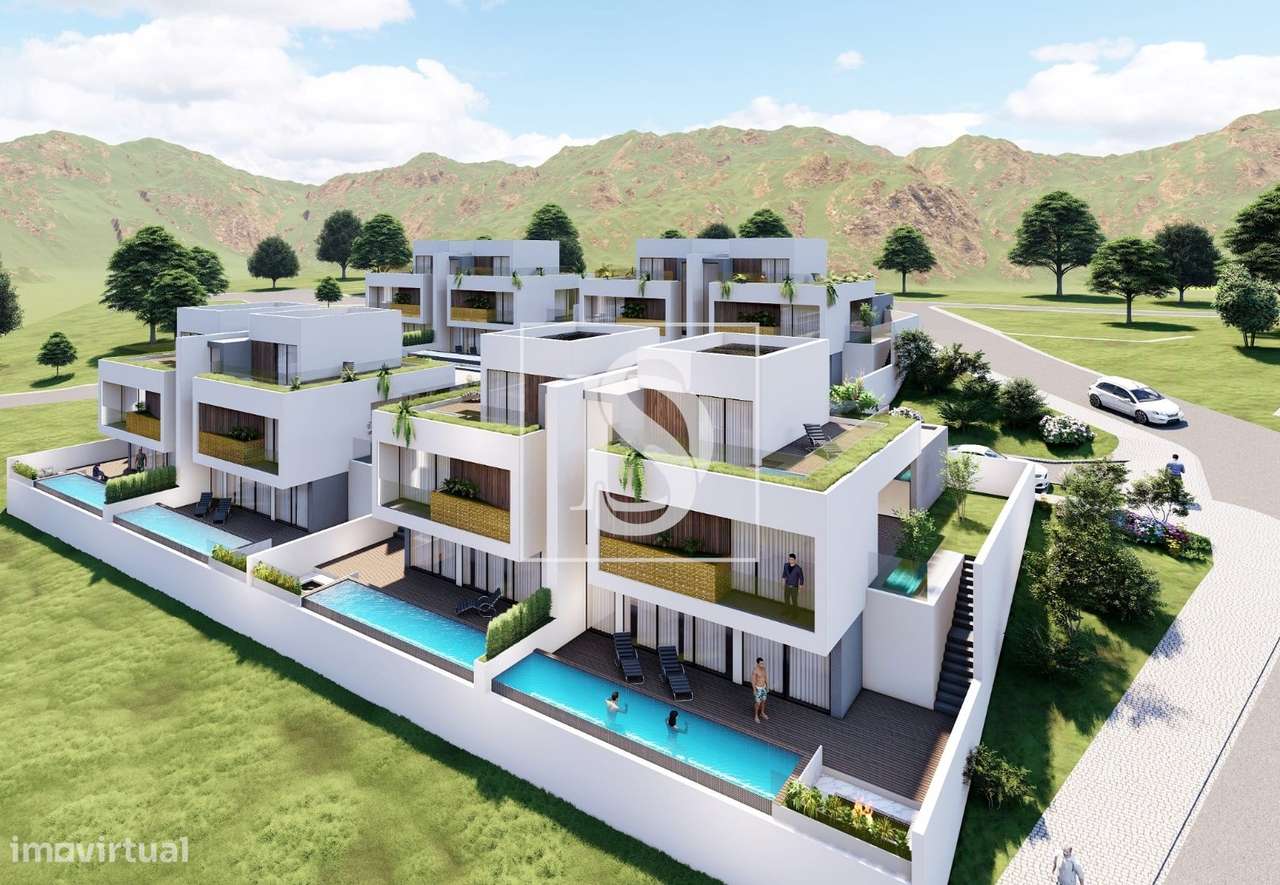 Terreno para Investimento na Areosa – Projecto para 8 Moradias com Pis-6