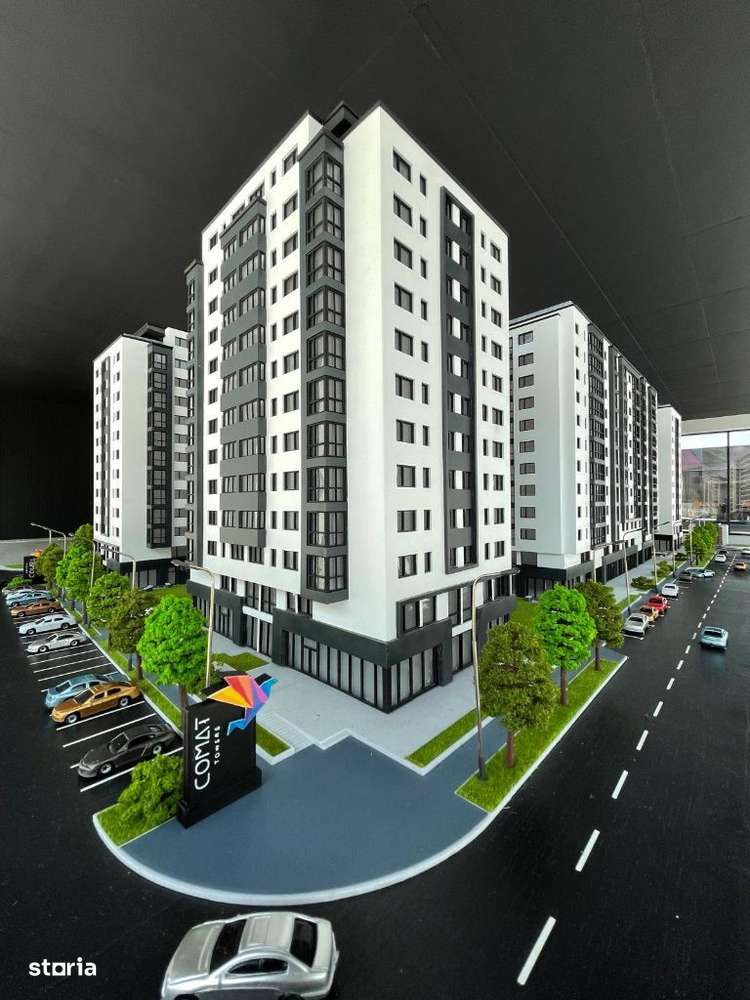Ap. 3 Cam - Dezvoltator: Comat Towers, 83mp, Păcurari - Imagine principală: 3/19