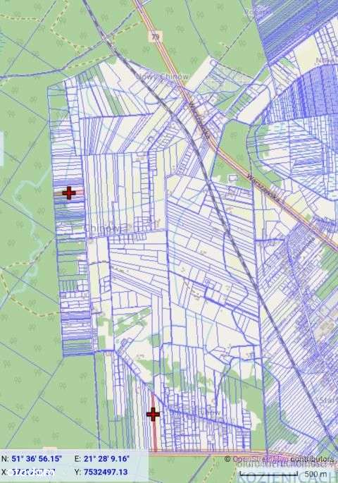 Działka budowlana Chinów-4