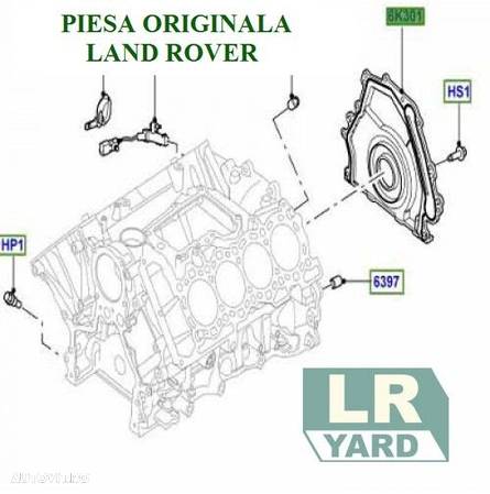 Simering vibrochen spate Range Rover Vogue L322  / RR Vogue (2013+)  / RR Sport 4.4 V8 diesel - 1