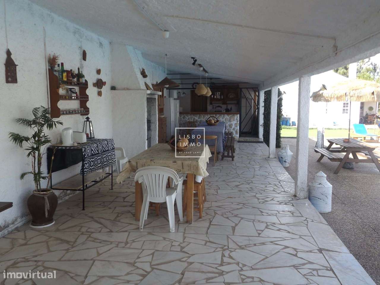 Quinta de 550m2, terreno de 18416m2, 5 suítes, piscina, Grandola, Setu-14