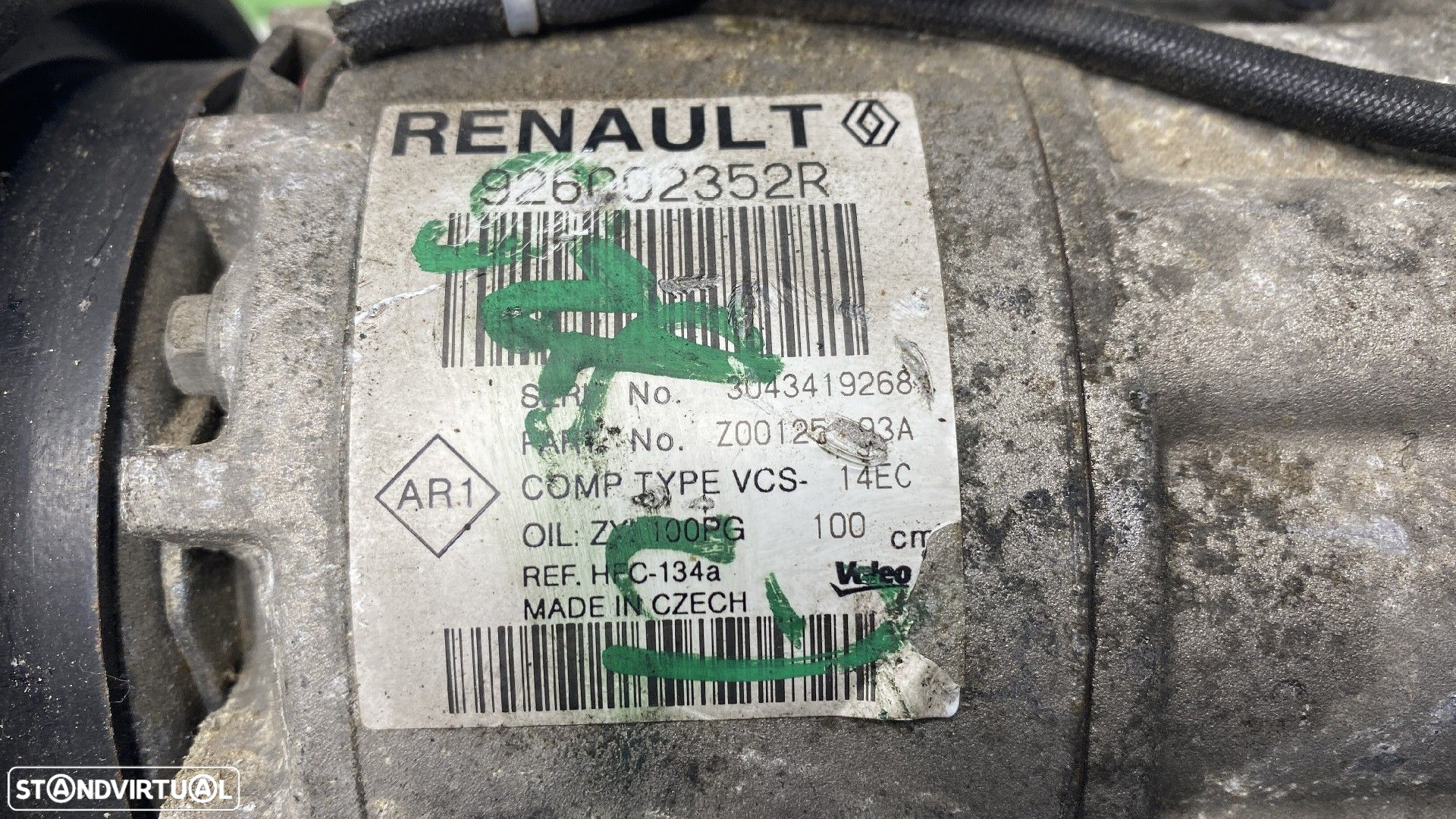 Compressor Ar Condicionado Renault Clio Iv (Bh_) - 4