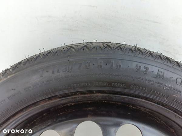 Opel Vectra C Astra H KOŁO DOJAZDOWE dojazdówka 115/70 R16 5x110 2160132 - 6