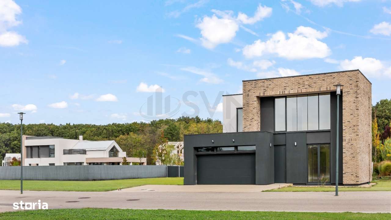 Casa de vanzare in Dumbrava Vlasiei Arhitectura contemporana - Imagine principală: 2/15