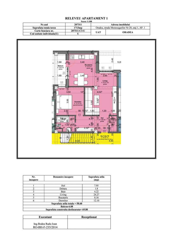 vindem apartamente PREMIUM cu 2 camere in bloc nou S+P+3E-0