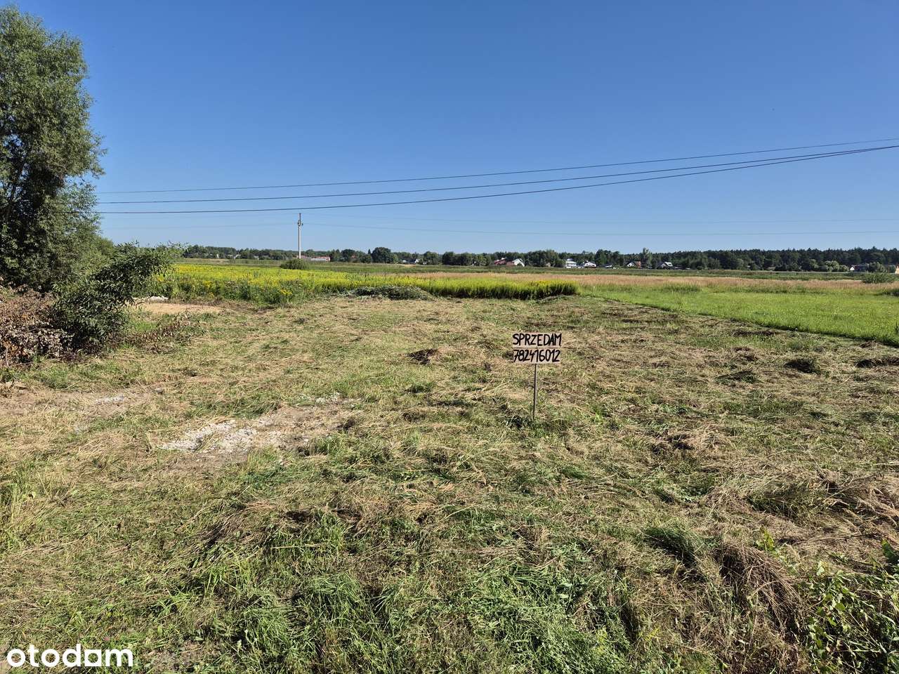 Działka budowlana 12 ar w miejscowości Musików koło Rzeczycy Długiej - Pełny obrazek: 1/4