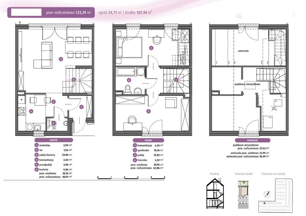 Nowoczesne domy w spokojnej części Warszawy – ogród i garaż w cenie!-6