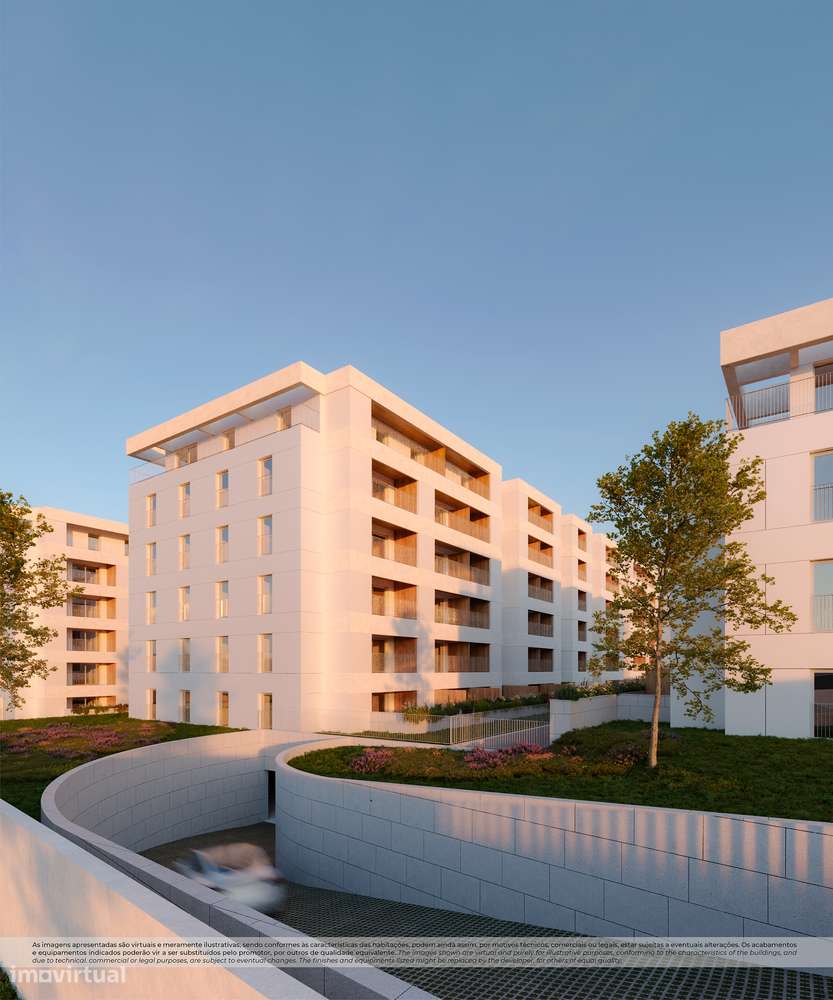 Apartamento T1 Arcozelo a 1.3km Praia Granja Condominio Fechado-9