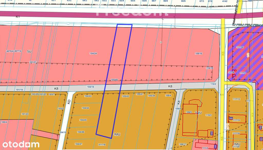 Działka 6440 m2 komercyjna, usługowo- mieszkaniowa - Pełny obrazek: 5/5