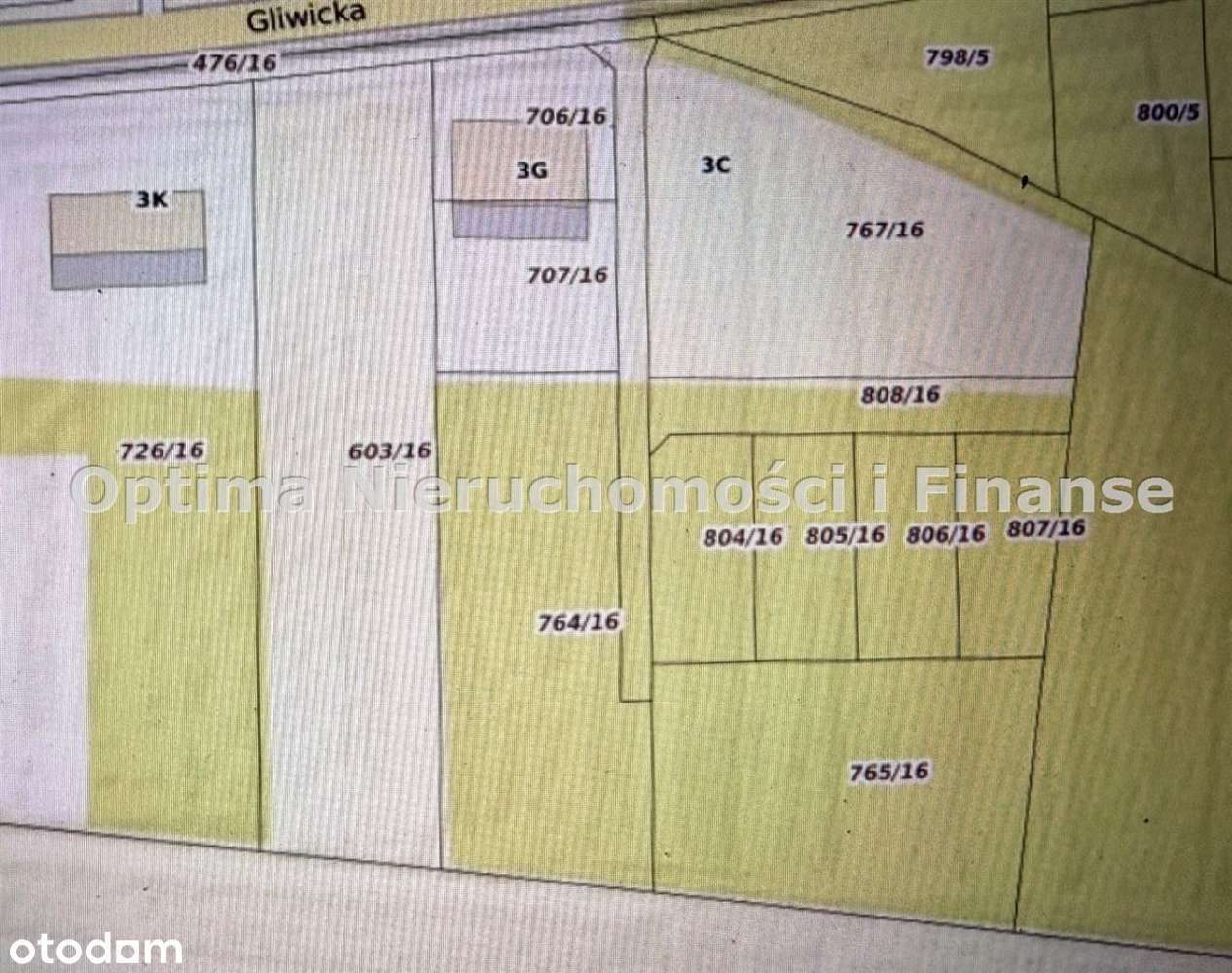 Oferta Sprzedaży Działek – Stanica, Ul. Gliwicka - Pełny obrazek: 2/3