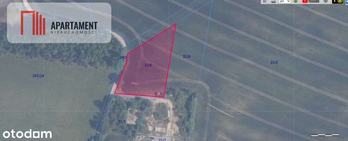 Działka na Obrzeżach Tczewa w Śliwinach - Pełny obrazek: 5/7