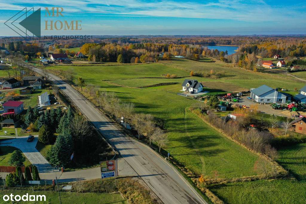 Budowlana działka z WZ w Bagienicach k.Mrągowa-6