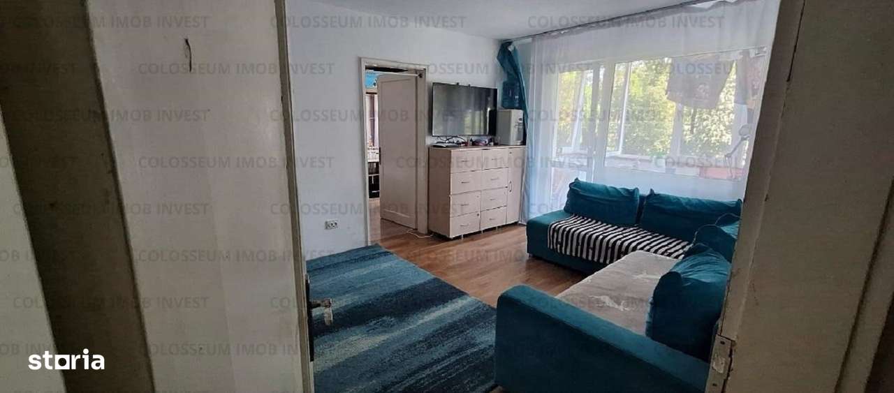 Apartament 2 camere, etaj 1/4, spatios, partial mobilat, zona Astra! - Imagine principală: 1/8
