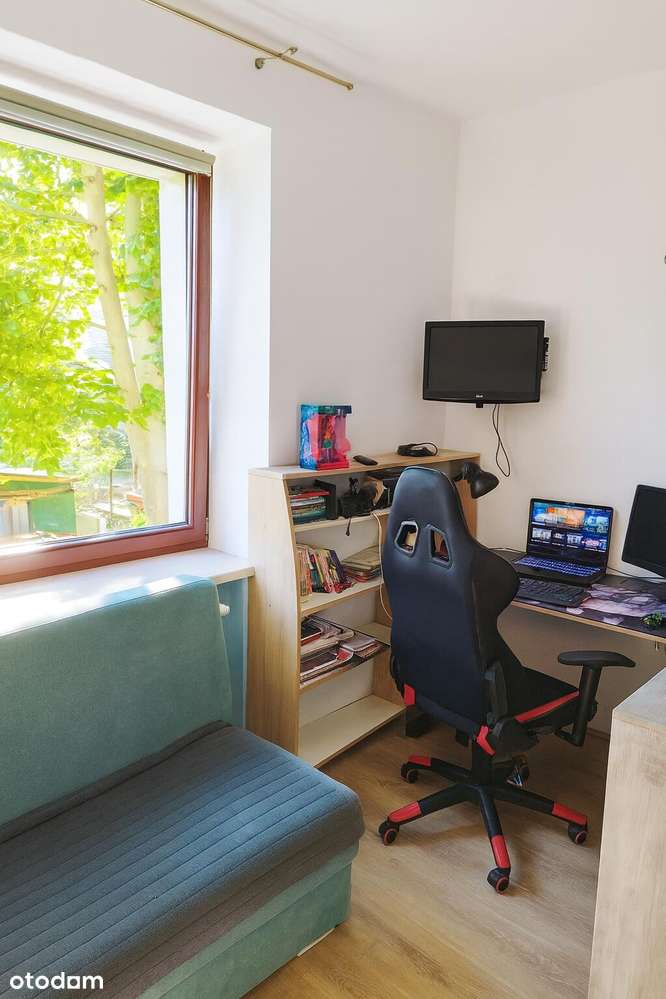 Mieszkanie 3 pokoje, salon z aneksem z ogódkiem  92m2 - Pełny obrazek: 4/8