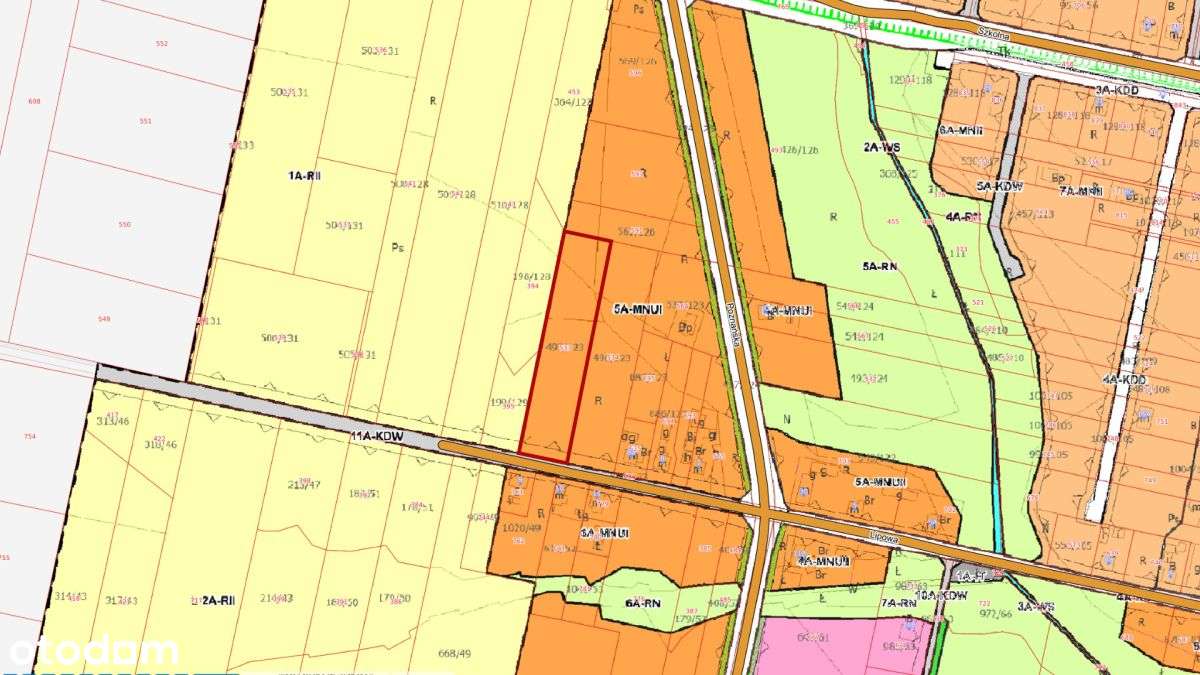 Działka budowlana Psary, gm. Woźniki, 5625m2 - Pełny obrazek: 4/20