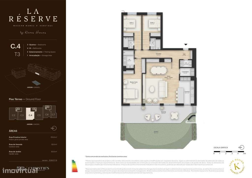 Apartamento T3 no La Réserve | Cyprès, Belas Clube de Campo, Sintra-22