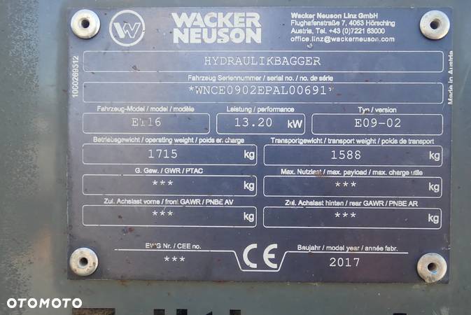 Wacker Neuson ET 16 - 9