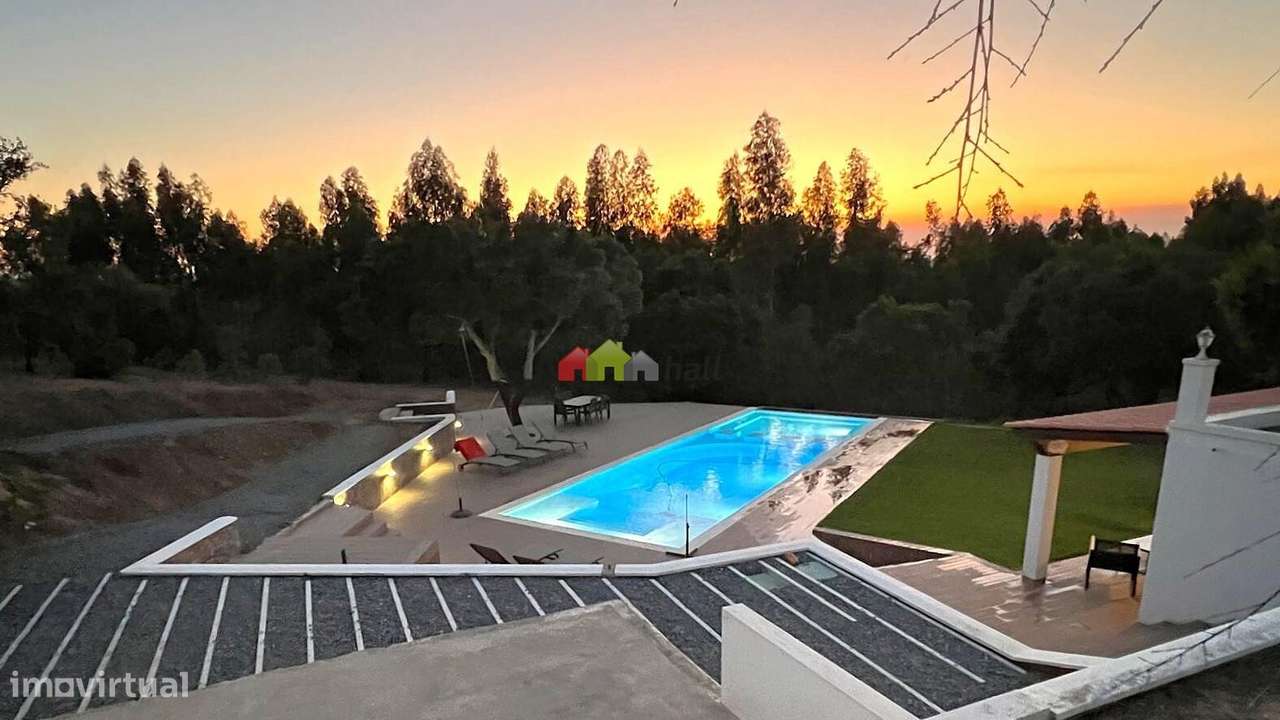 Quinta em Grândola - 1.5 ha - moradia T4 - piscina infinita-13