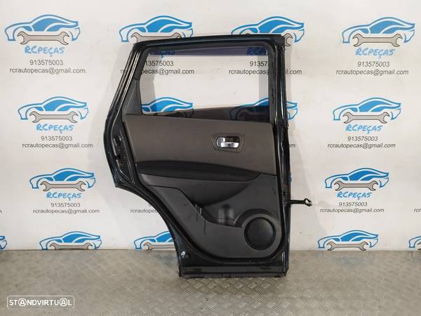 PORTA TRASEIRA TRÁS ESQUERDA NISSAN QASHQAI J10 H2101JD0MC QASHQAI +2 FECHO ELEVADOR MOTOR PUXADOR VIDRO - 4