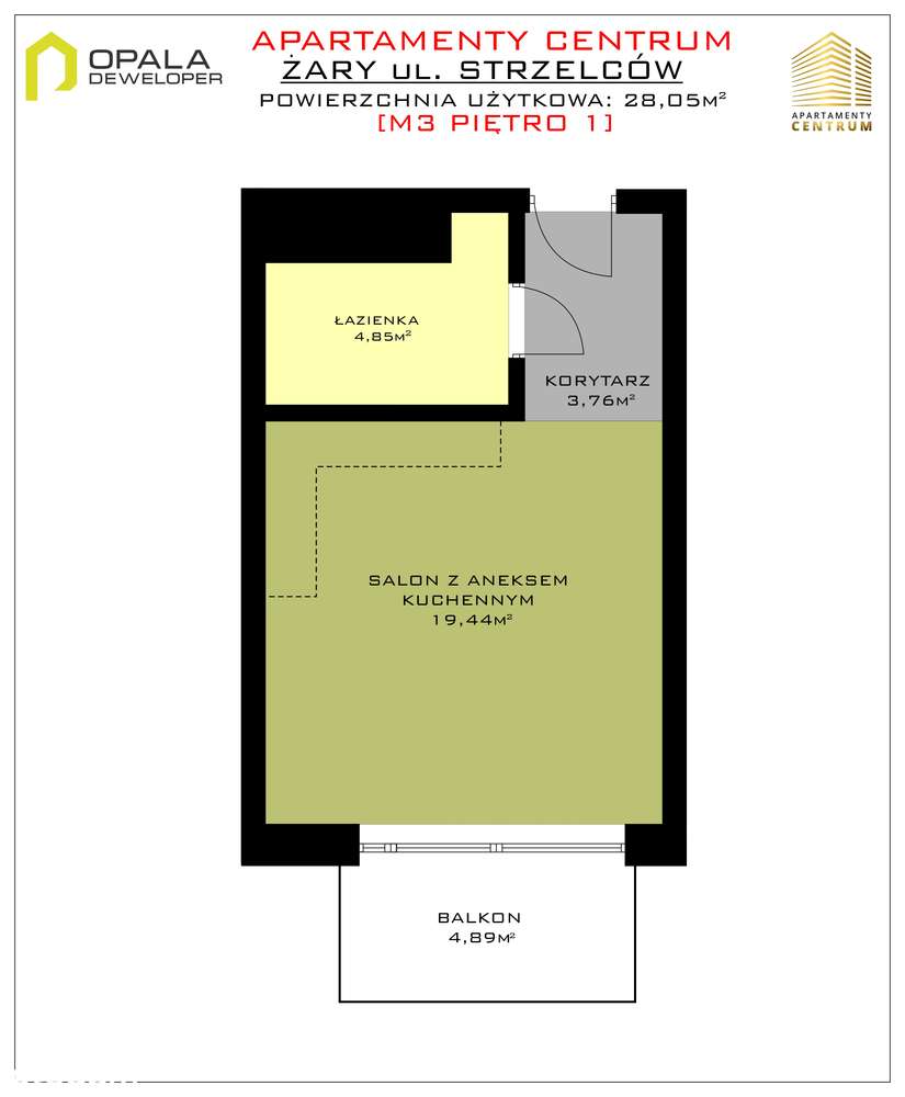 Wyjątkowy najwyższy budynek Osiedle Muzyków Żary-13