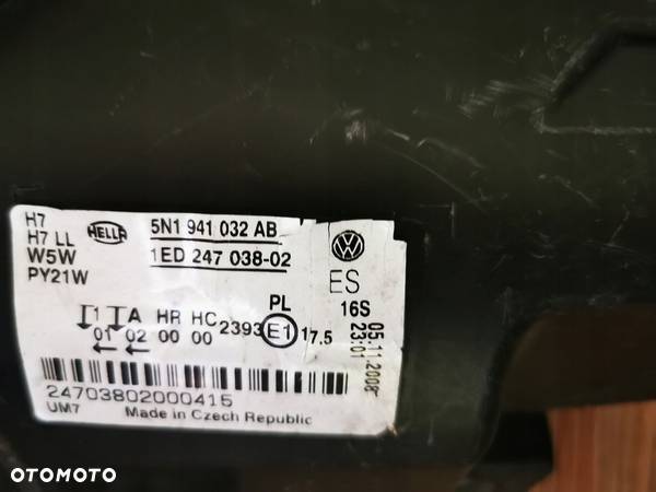 VW Tiguan Lampa Przednia Prawa 07-11 - 7