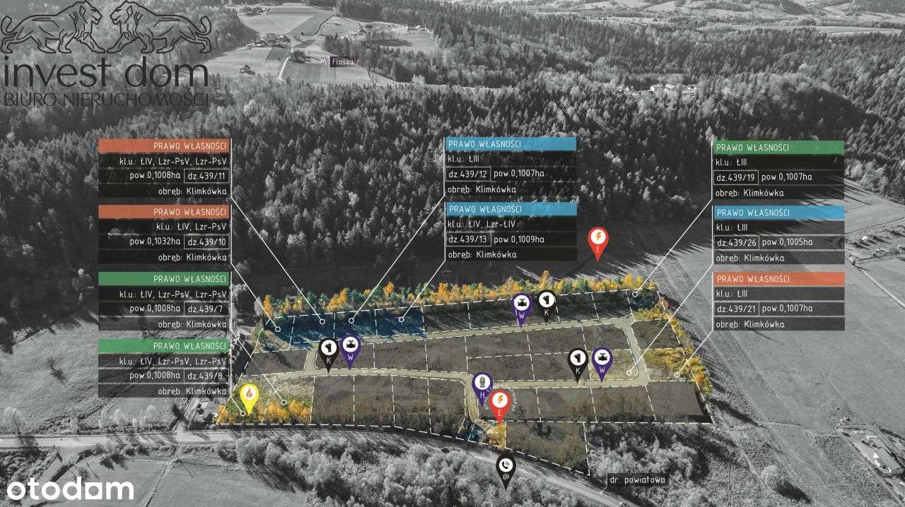 Działki z potencjałem nad Jeziorem Klimkówka – bud-1