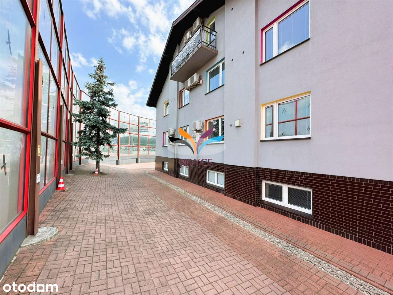 580m2 biurowiec 30 m. postojowych światłowód klim-12