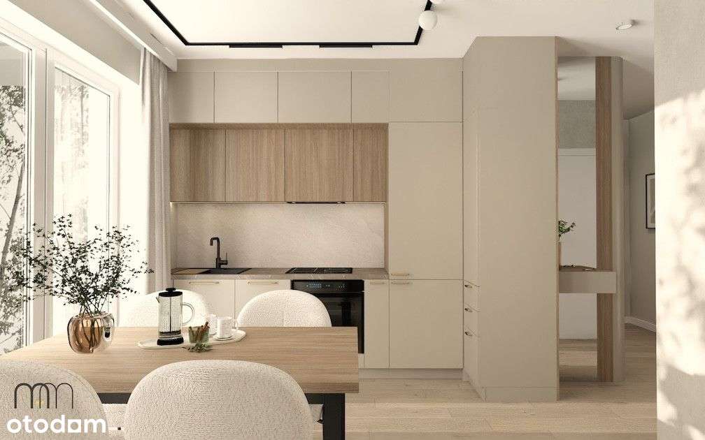 Bez PCC!Mokotów!Wykończone 3pokoje,loggia,parking!-3