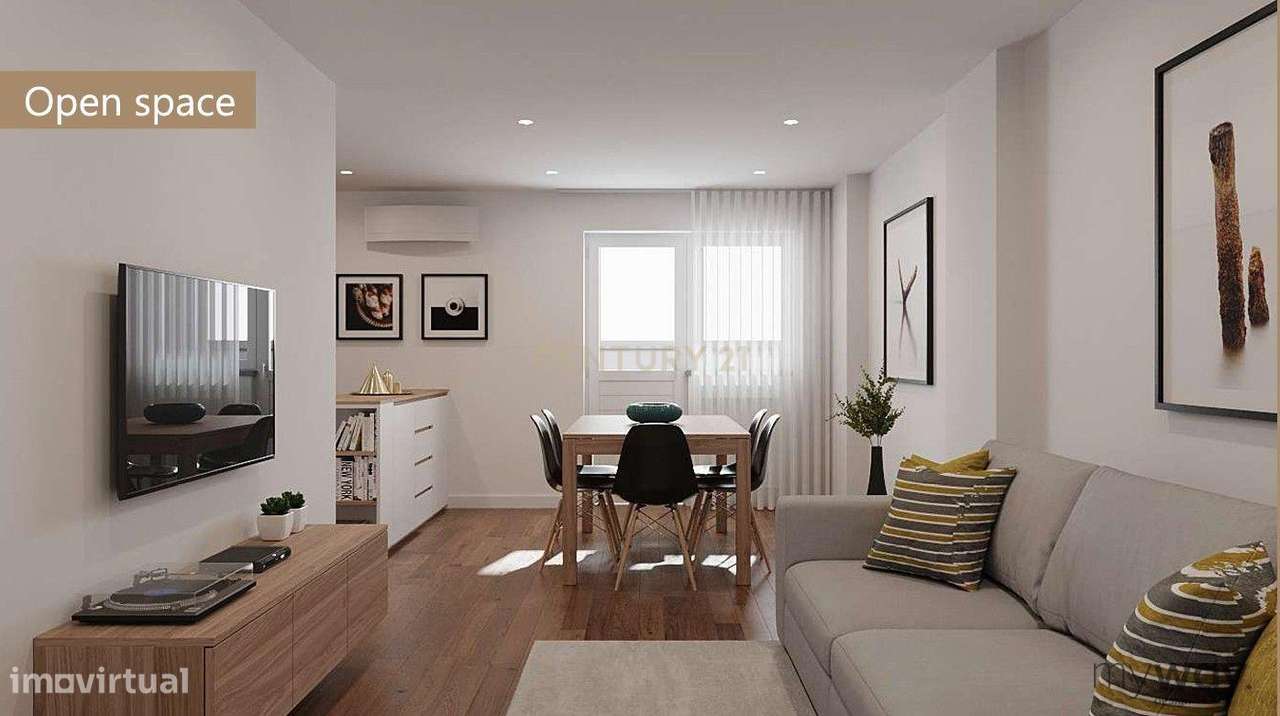 T4 Totalmente Remodelado com Vista Deslumbrante para o Rio Tejo — Caci - Grande imagem: 2/28