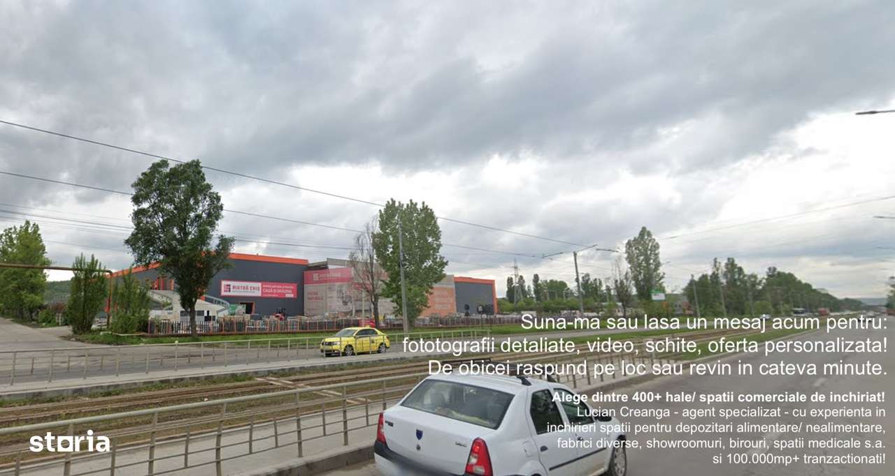 Hala/ showroom 745mp, 400mp+ platforma, zona Piatra Chis - Imagine principală: 1/11