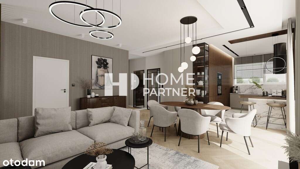 5 pokoi działka 500m2, air cond., gm. Michałowice-9